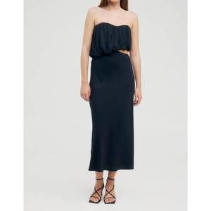NEW THIRD FORM overflow 2.0 strapless dress in black